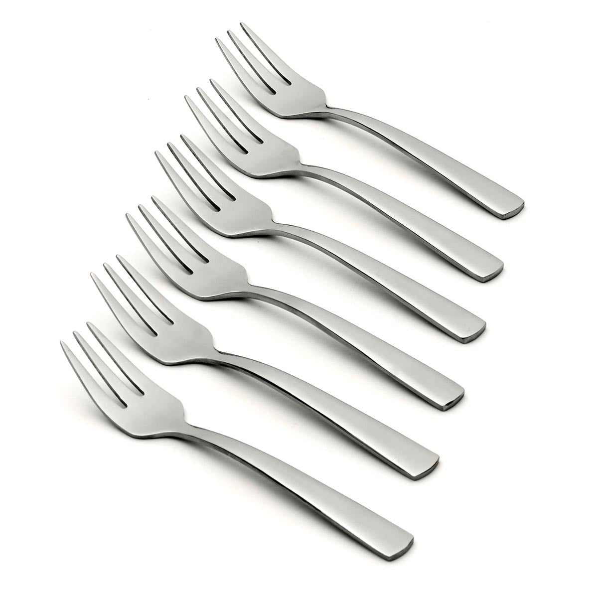 Nocha 6-Piece Stainless Steel Cocktail Forks Set