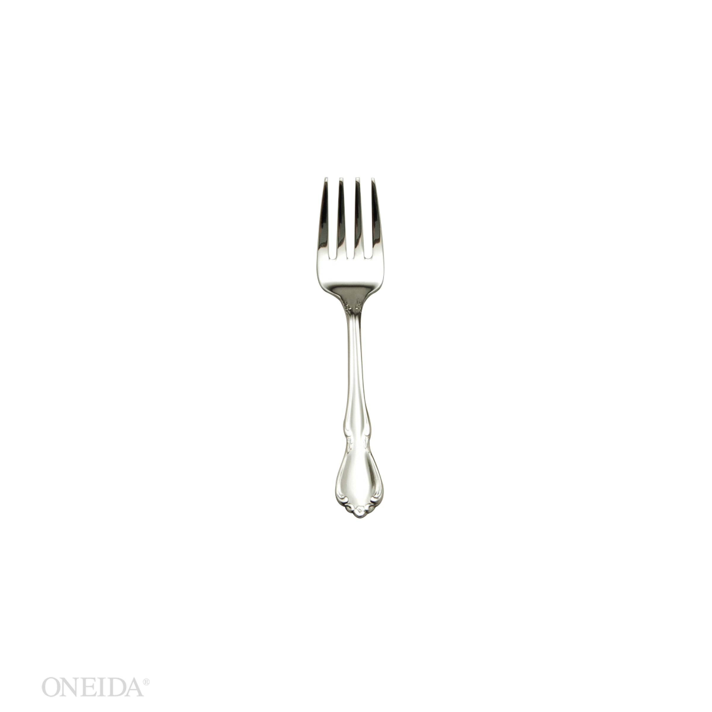 Chateau Baby Fork with Baroque Floral Design – Elegant & Timeless