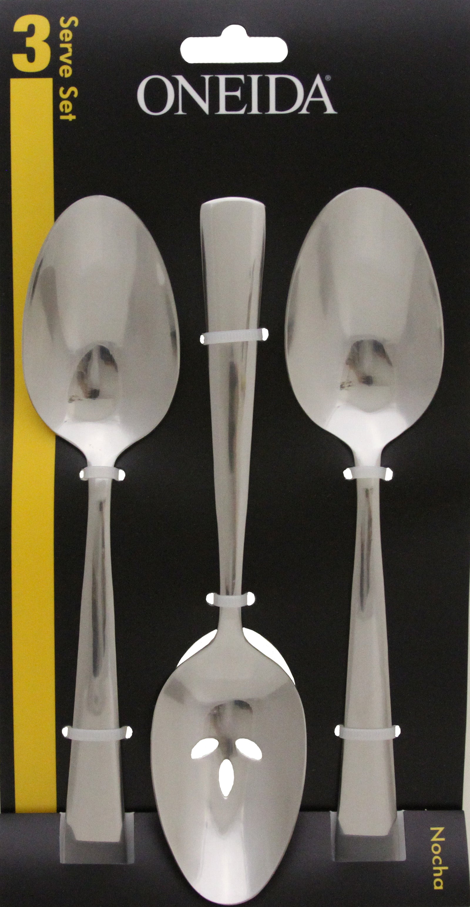 Nocha 3-Piece Stainless Steel Serving Spoon Set