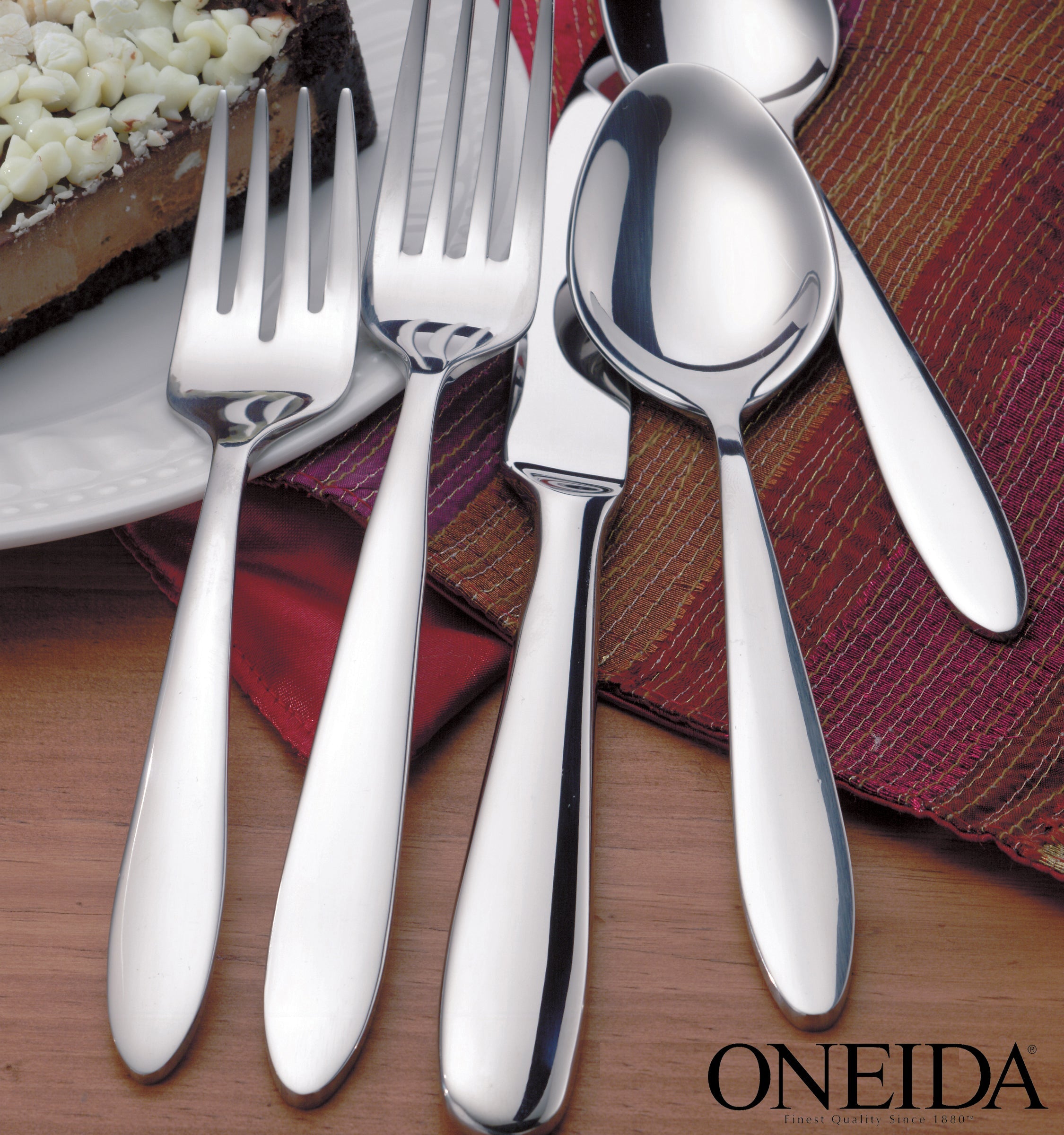 Mooncrest 4-Piece Dinner Fork Set - Elegant Cutlery