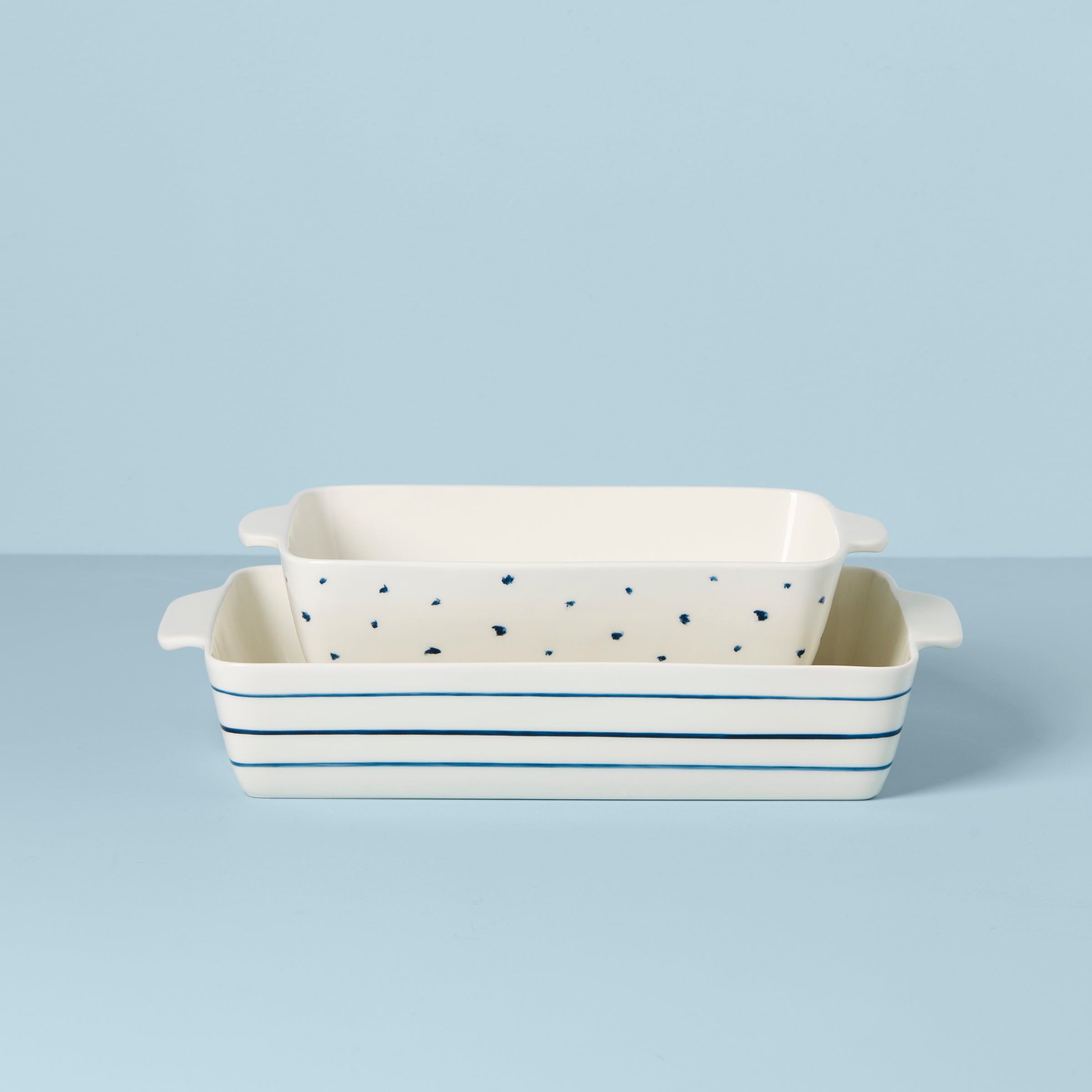 Blue Bay Boho 2-Piece Rectangular Baking Dish Set