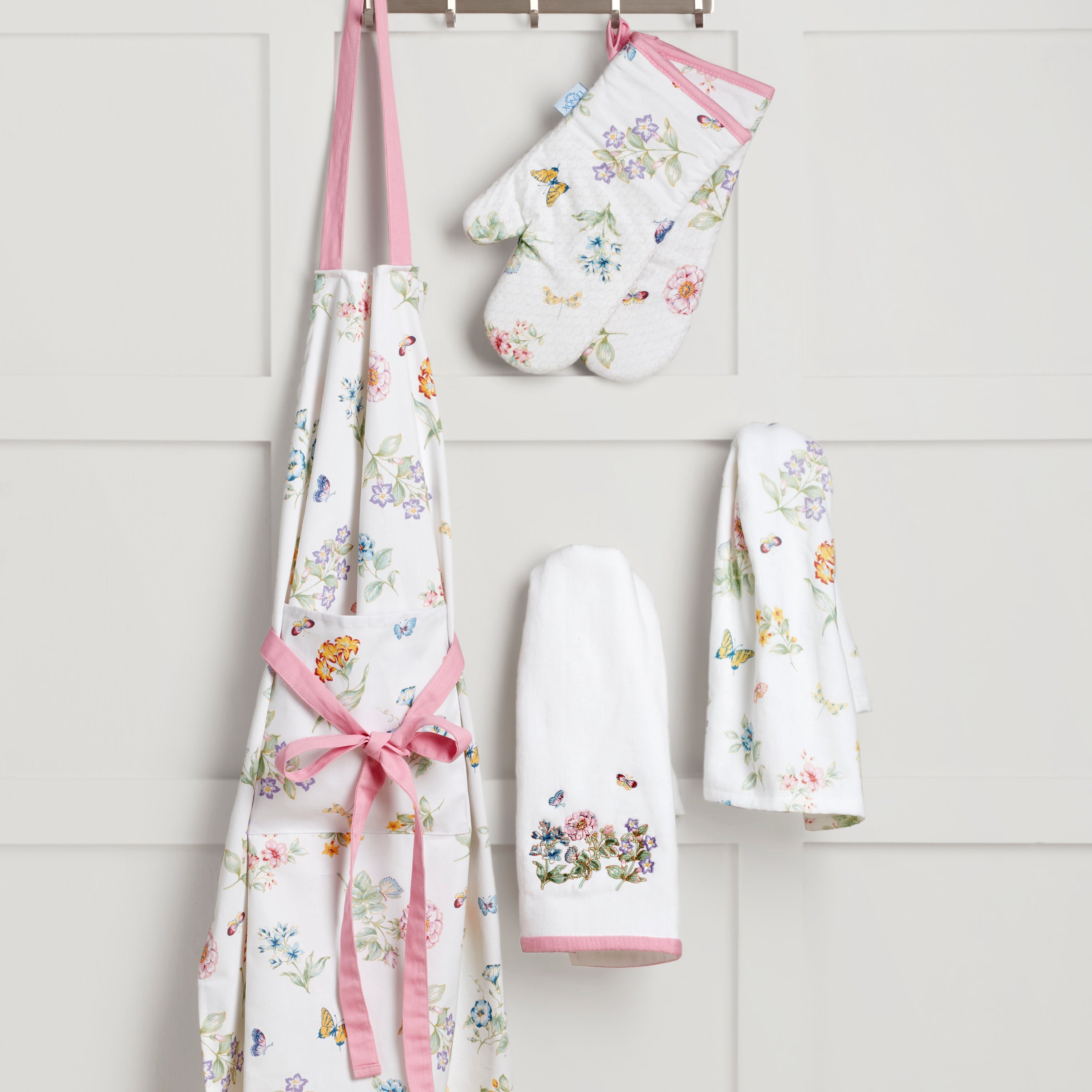 Butterfly Meadow Floral Kitchen Gift Set - 5 Piece Collection