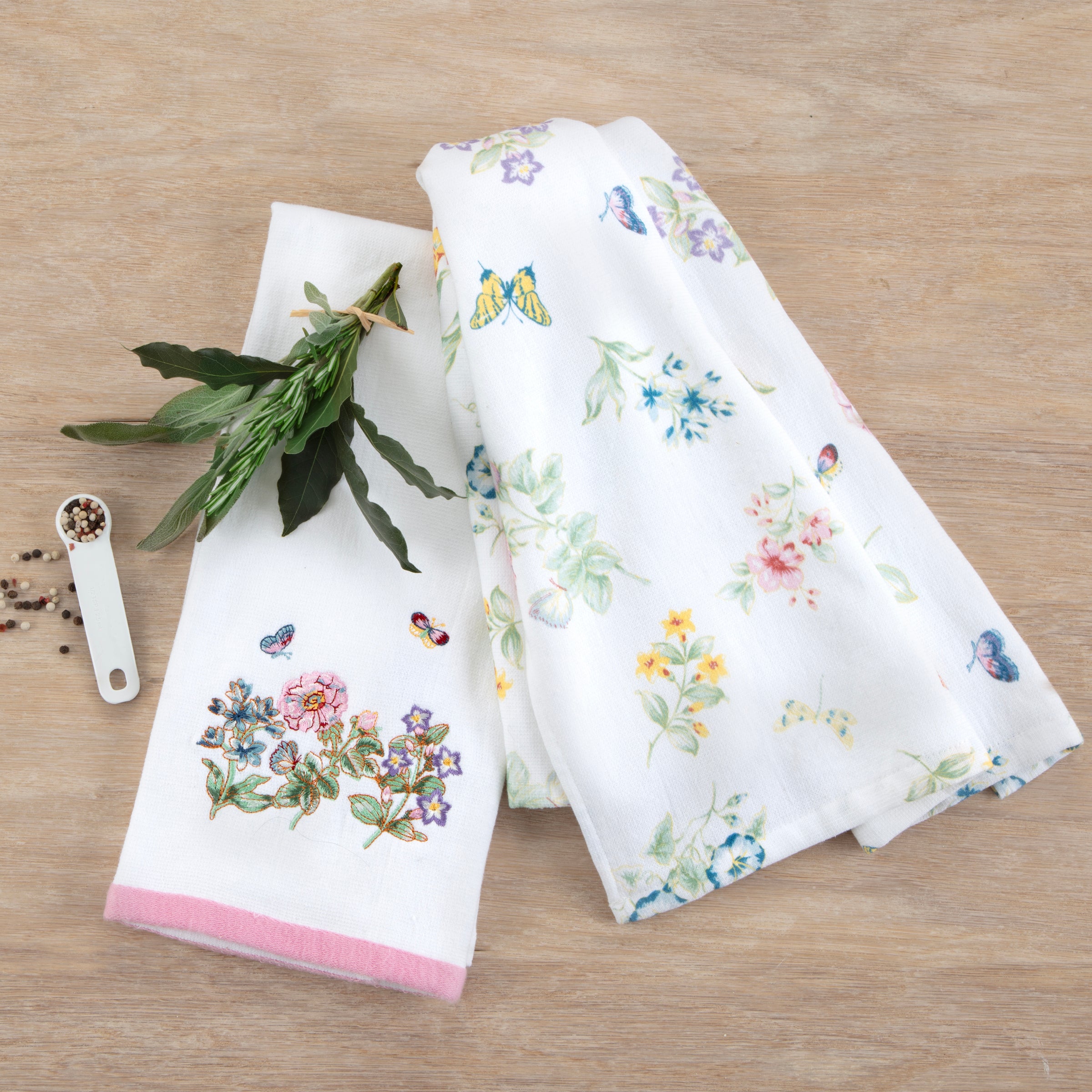 Butterfly Meadow Floral Kitchen Gift Set - 5 Piece Collection