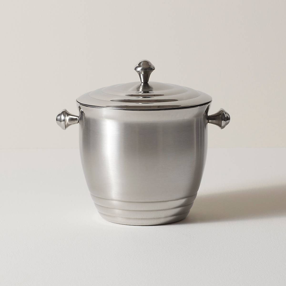 Tuscany Classics Stainless Steel Ice Bucket with Elegant Handles