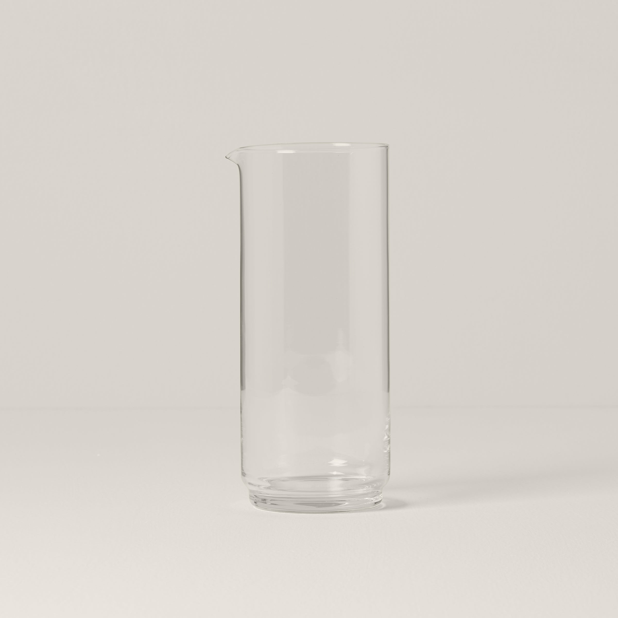 Tuscany Classics Tall Glass Carafe with Spill-Proof Pour