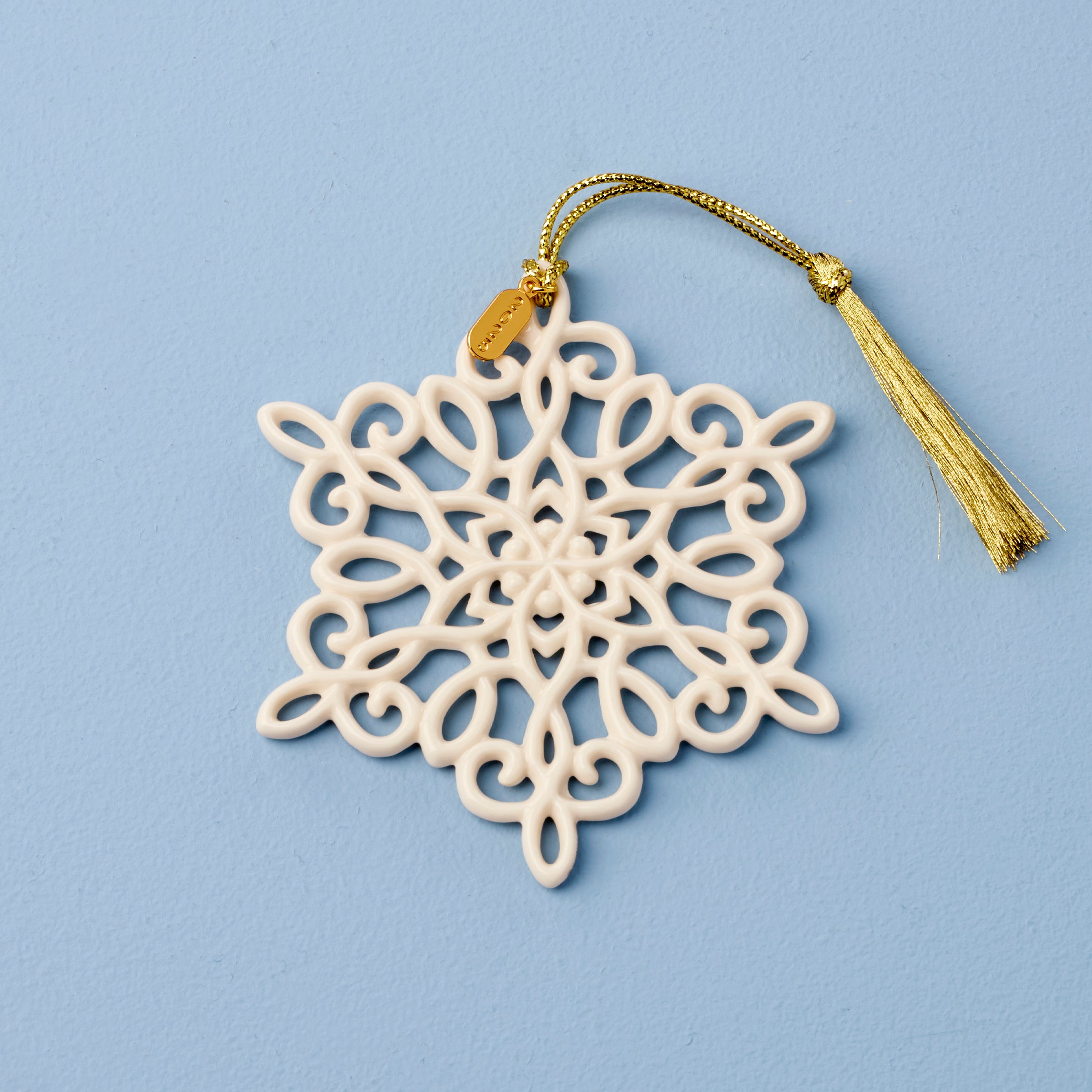2025 Snowflake Ornament - Intricate Cutout Design