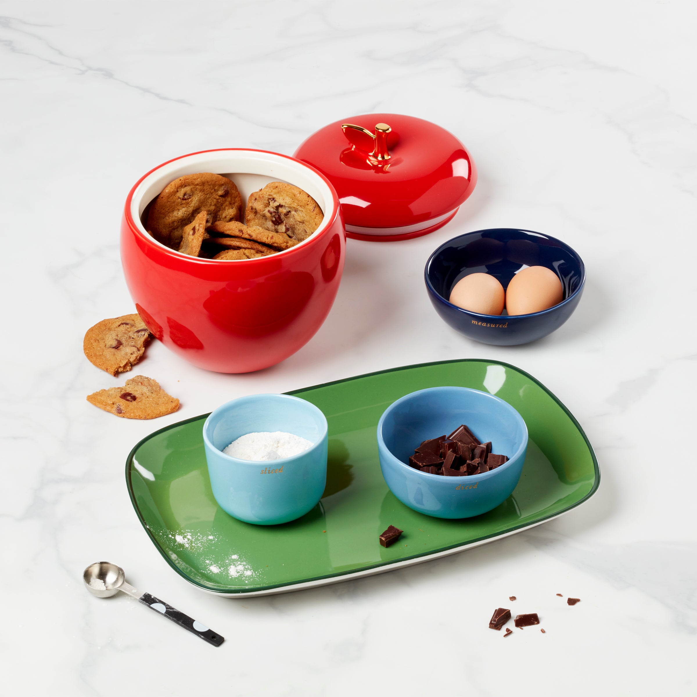 Kate Spade New York Green Serving Platter for Dining