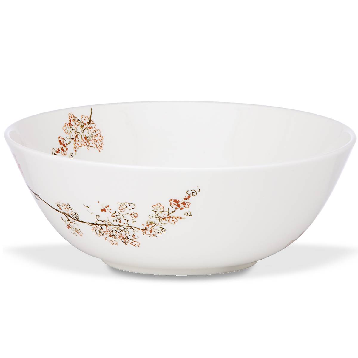 Porcelain Serving Bowl with Floral Design – Chirp Large Bowl