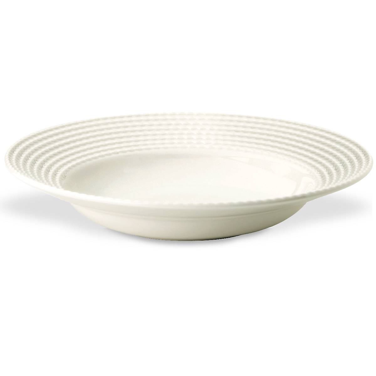 Kate Spade New York Wickford Ceramic Pasta Bowl with Rope Motif
