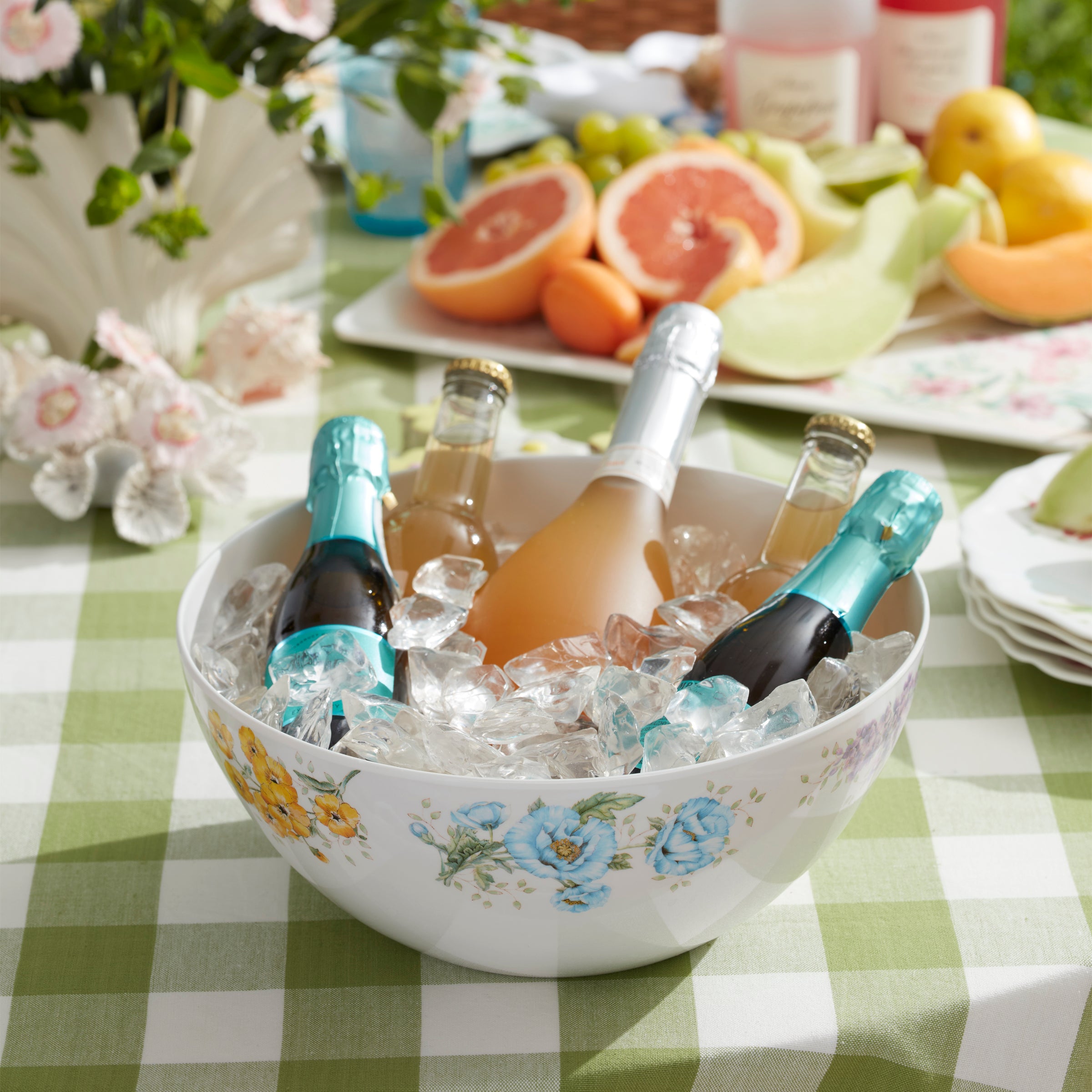 Butterfly Meadow Melamine Serving Bowl - Large, Shatterproof, Dishwasher Safe
