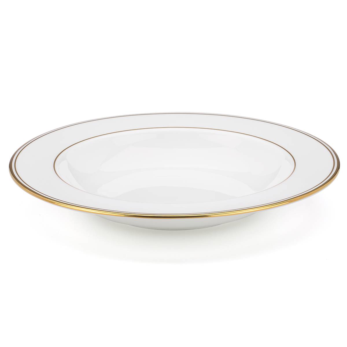 Federal Gold Trim Porcelain Soup Bowl – Dishwasher Safe