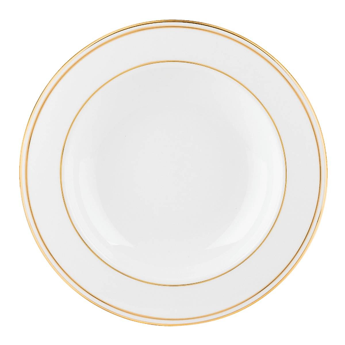 Federal Gold Trim Porcelain Soup Bowl – Dishwasher Safe
