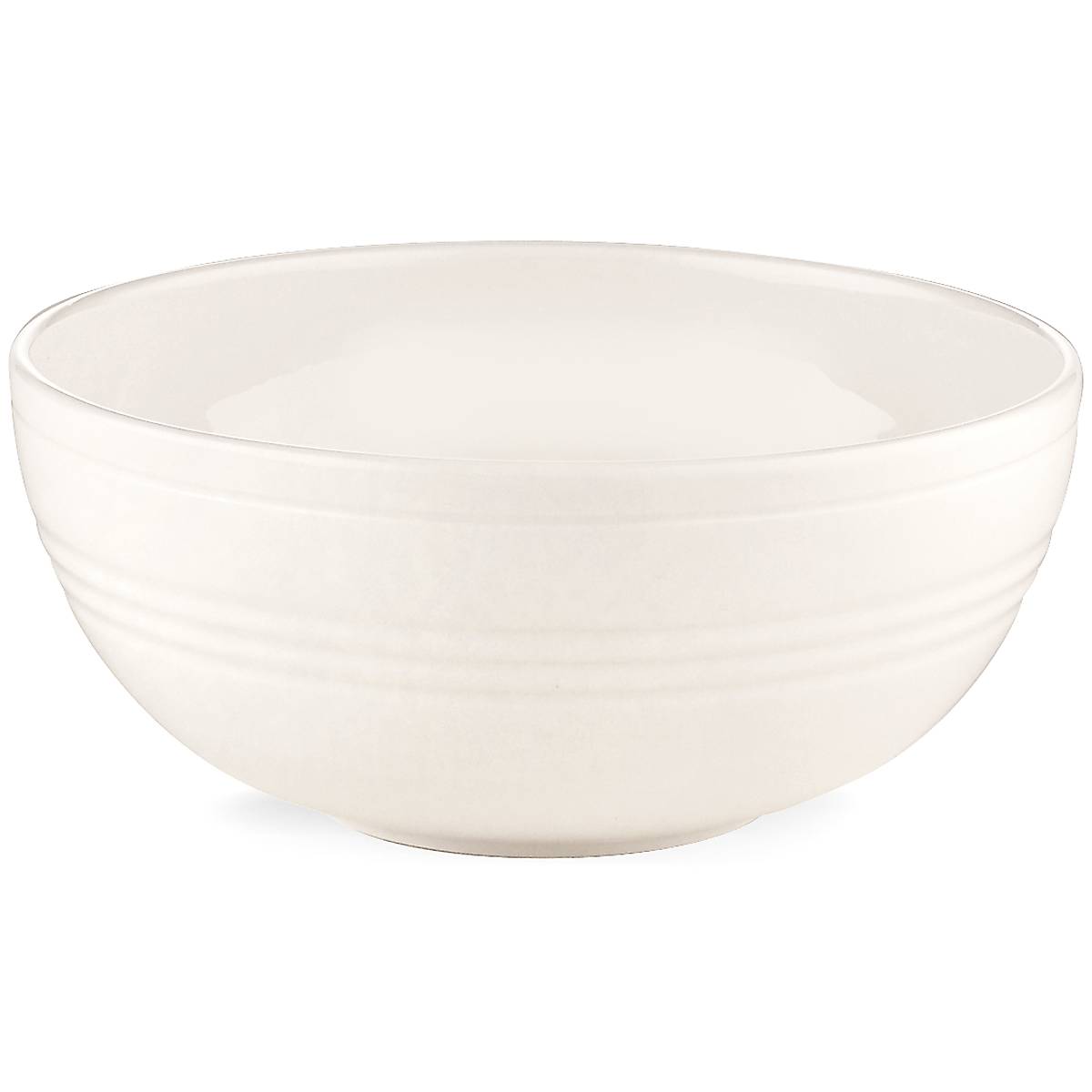 Porcelain Fruit Bowl with Corrugated Design – Tin Can Alley Style