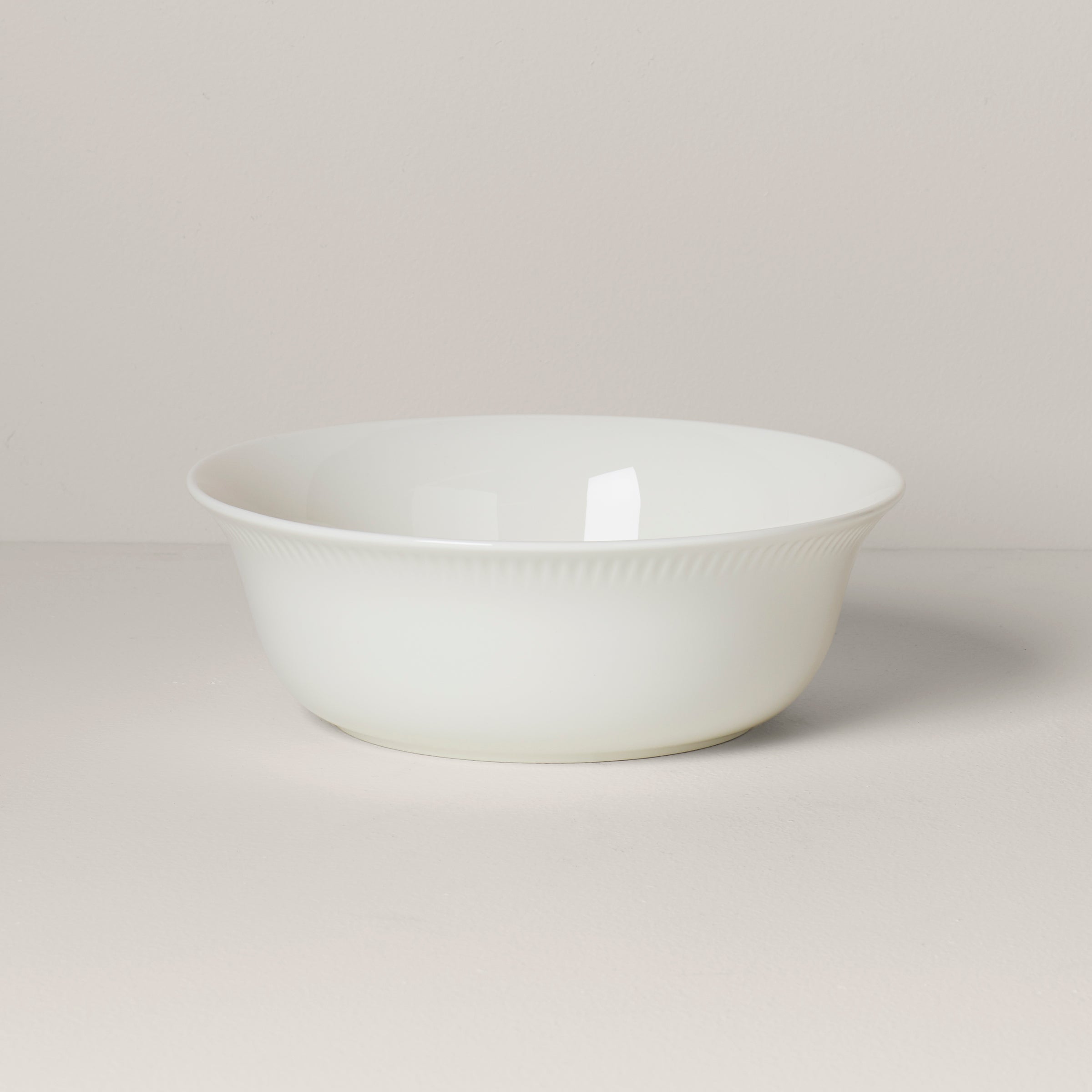 White Porcelain Serving Bowl – Profile Collection for Pasta & Salads