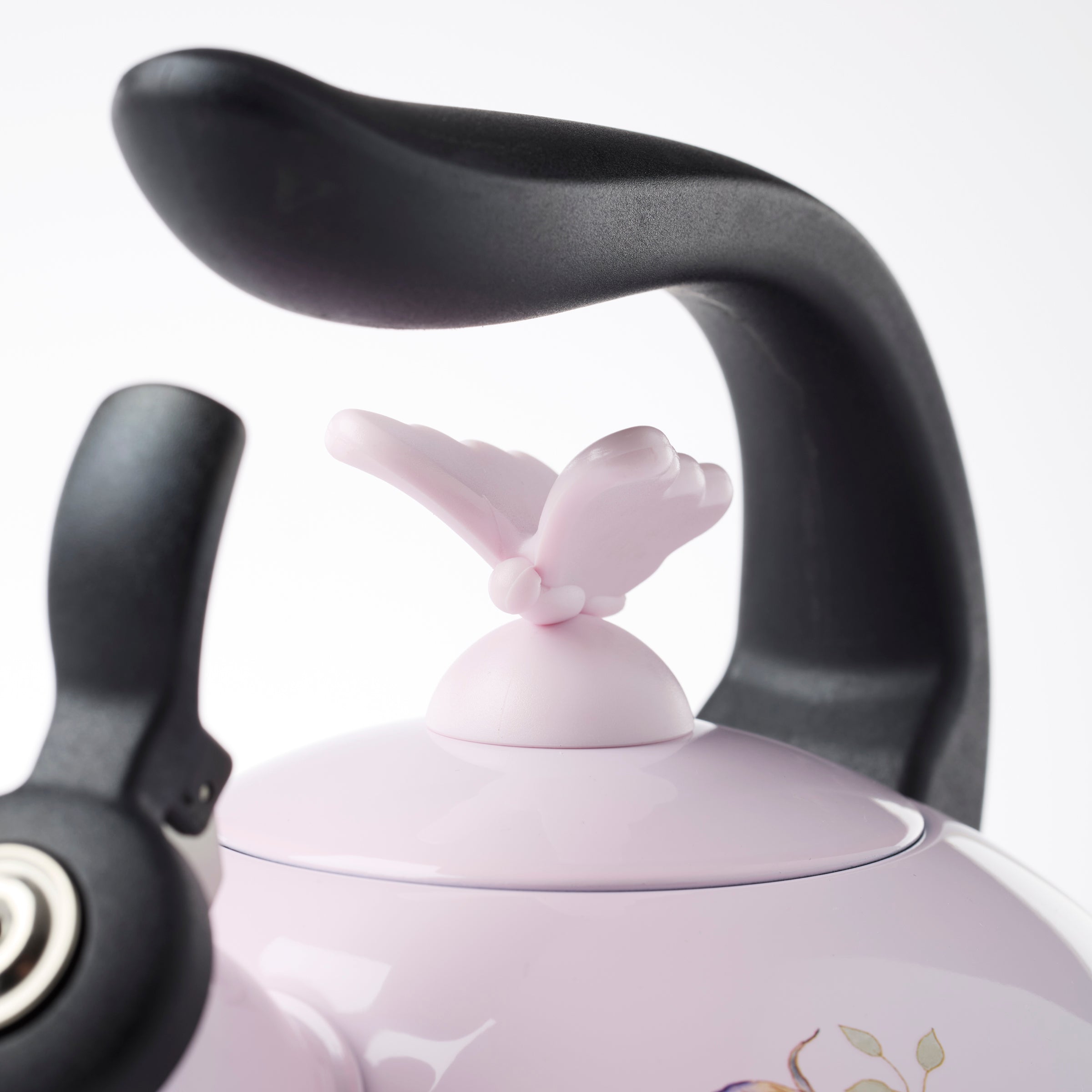 Butterfly Meadow Floral Tea Kettle for Kitchen