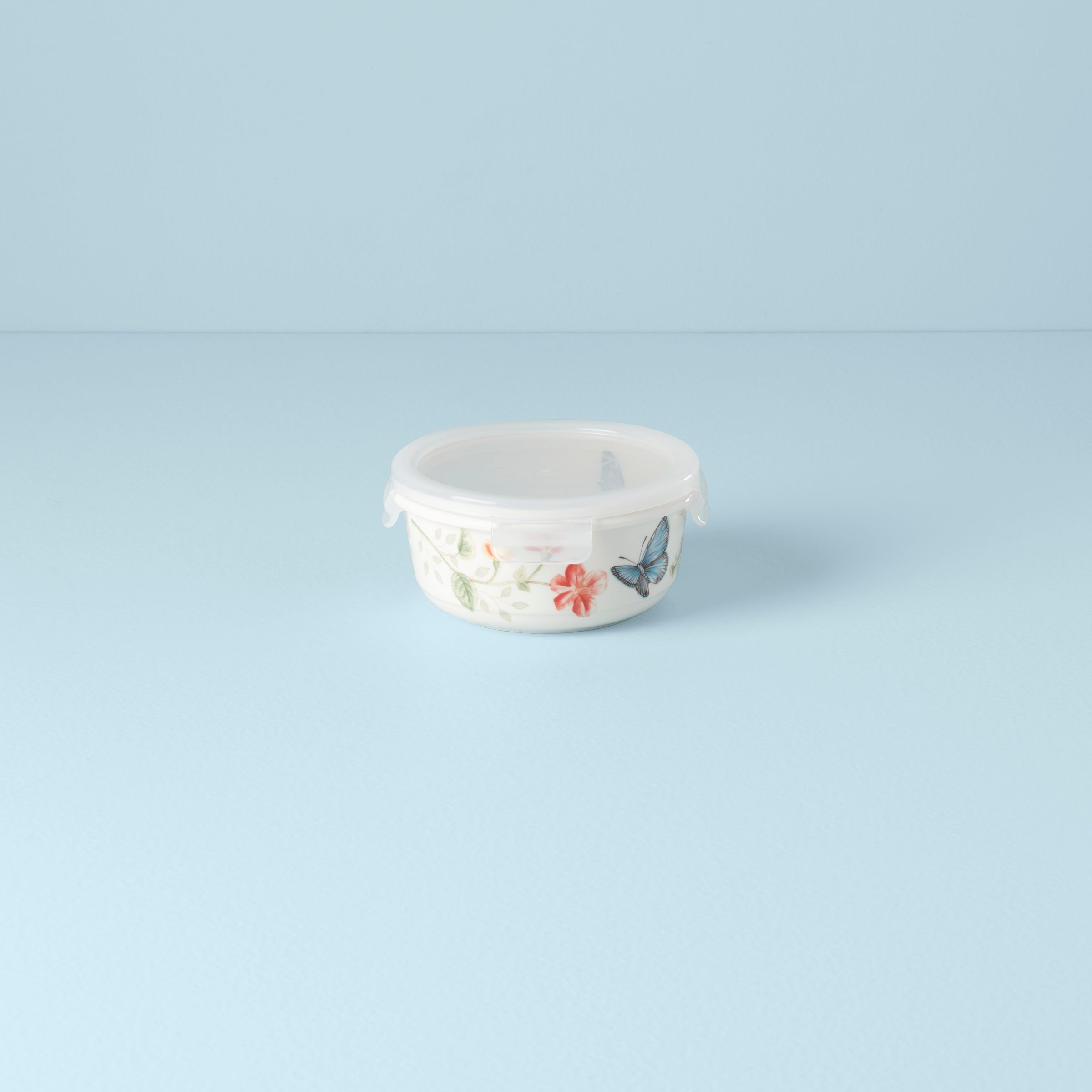 Butterfly Meadow Round Food Storage Container - Microwave & Dishwasher Safe