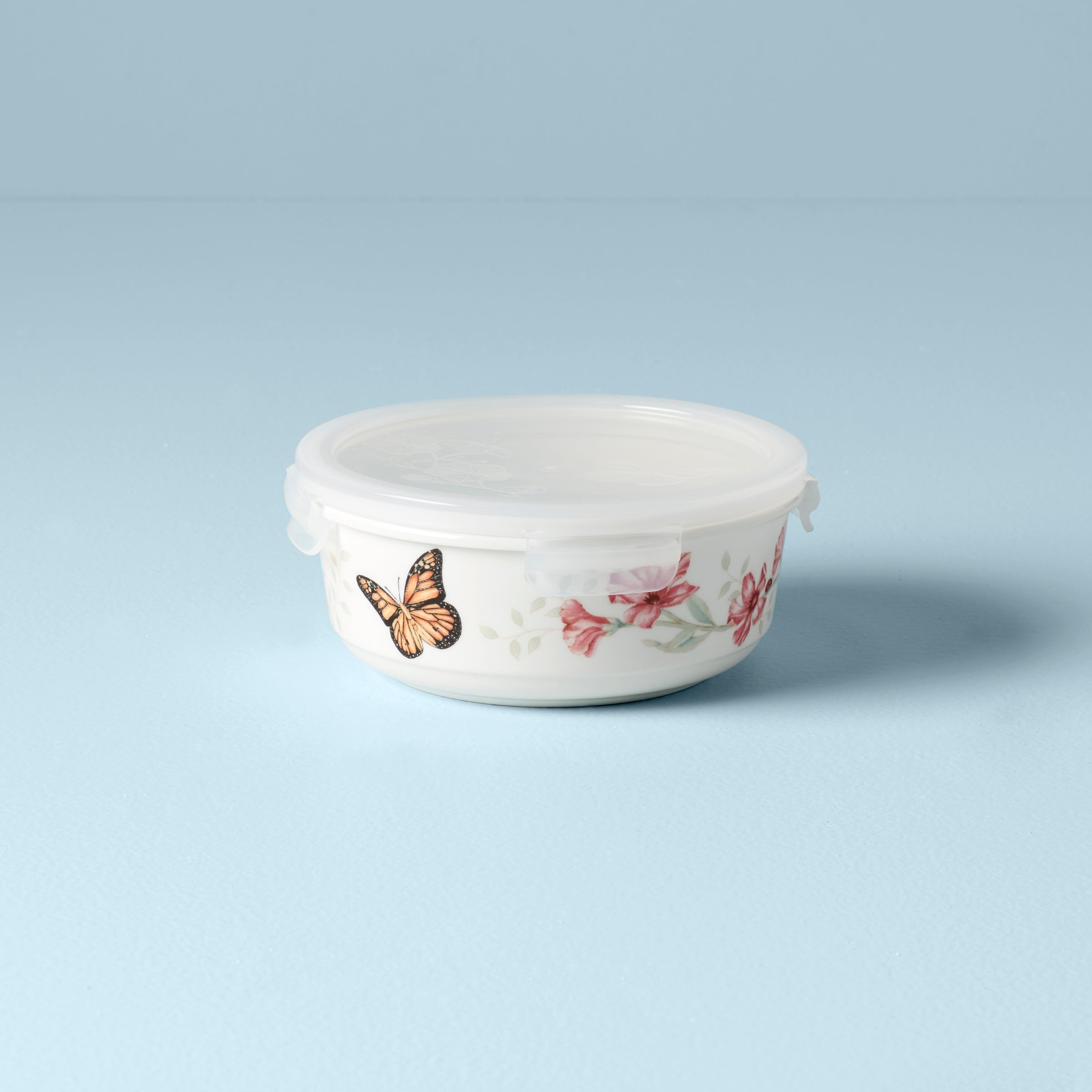 Butterfly Meadow Ceramic Food Storage Container with Lid