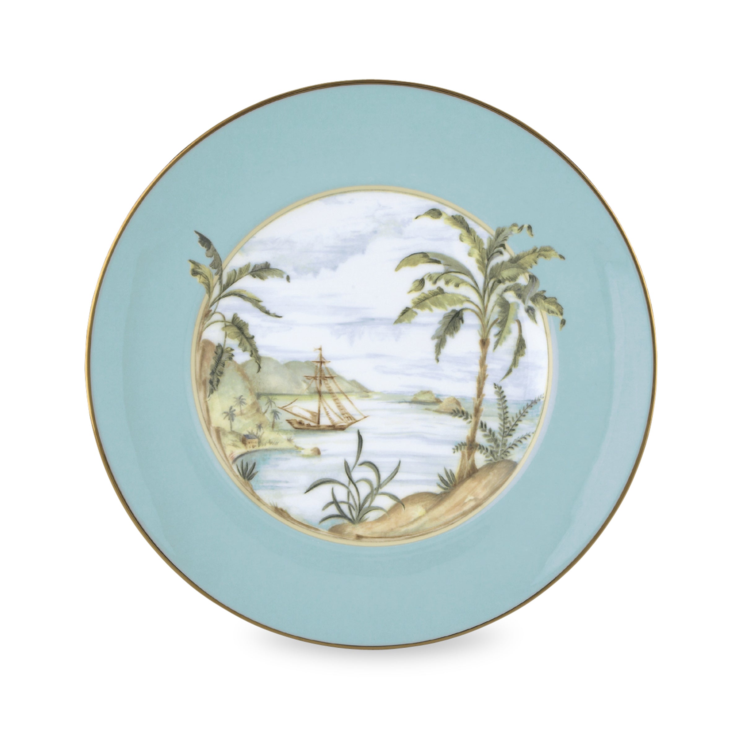 Lenox British Colonial Tradewind 9" Porcelain Accent Plate