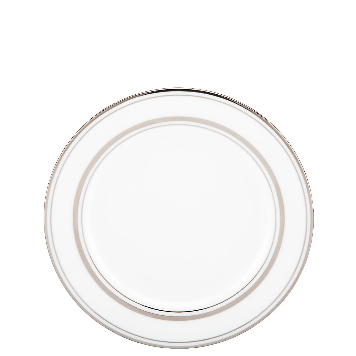 Kate Spade Platinum Accent Bone China Bread Plate