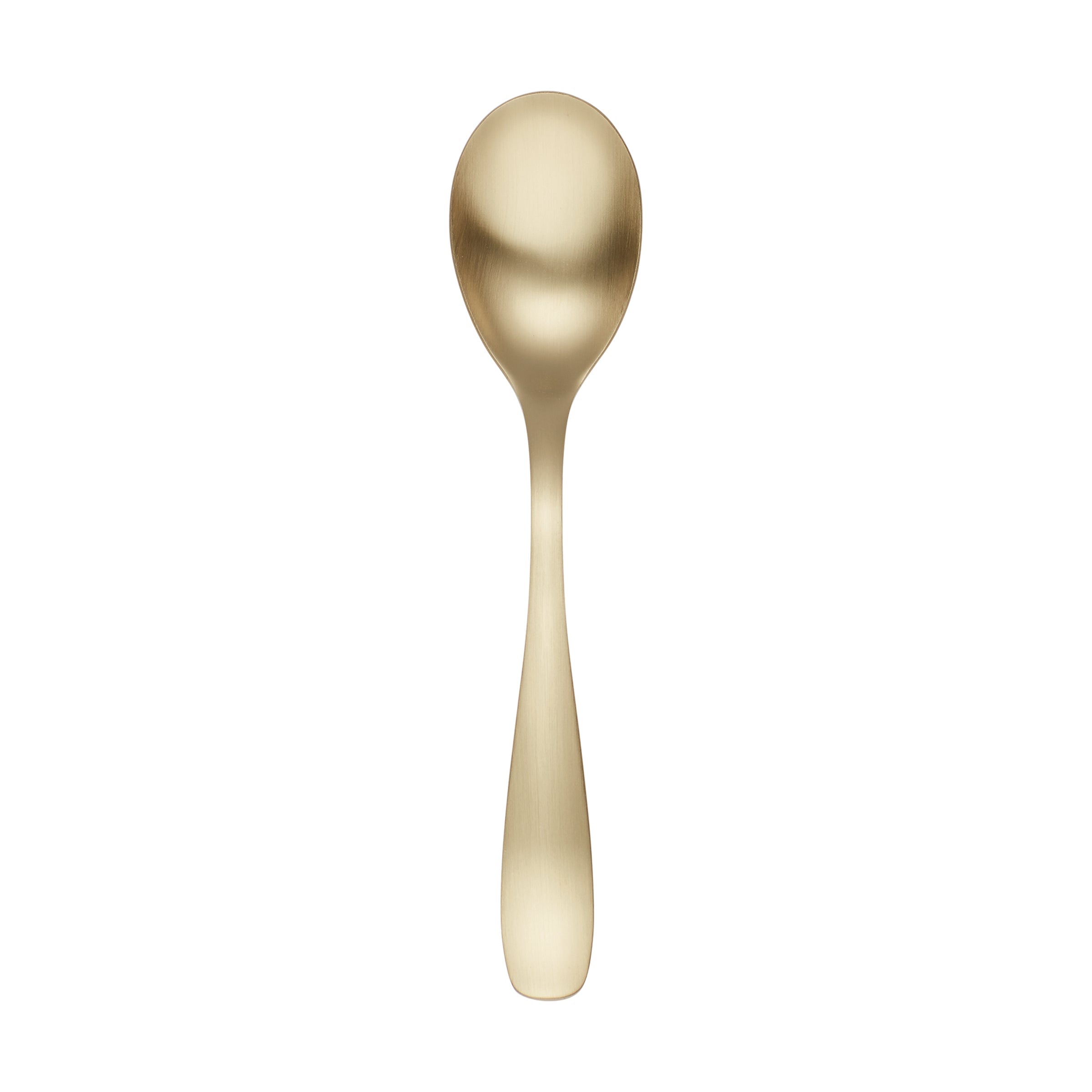 Eliana Champagne Satin Teaspoon Set - 48 Piece Elegant Tableware